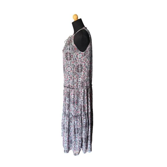 ANTHROPOLOGIE NWT DREW Medallion Sleeveless Boho Prarie Maxi Dress S MSRP $308 - Picture 2 of 9